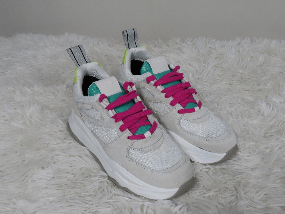 P448 Luke Dogma - White Chunky Sneakers Size 39/8.5US